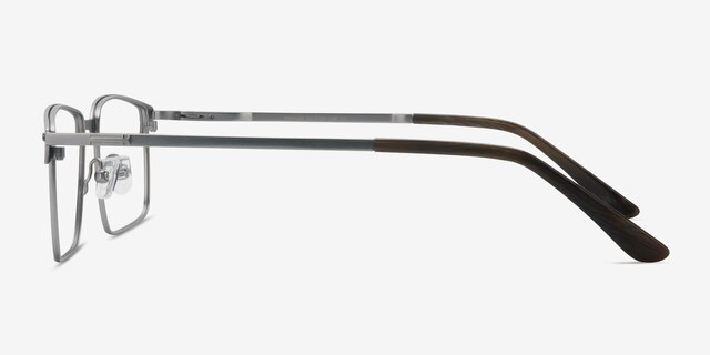 Absolute Green MetalEyeglass Frames from EyeBuyDirect, Side View