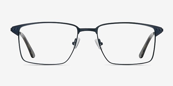 Absolute Navy Metal Eyeglass Frames