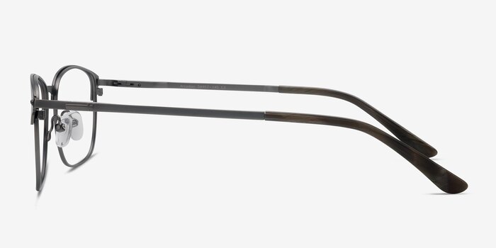 Arcadian Gunmetal Métal Montures de lunettes de vue d'EyeBuyDirect