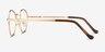 Mingus Black Golden MétalMontures de lunettes de vue d'EyeBuyDirect, Vue de Côté