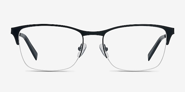 Time Navy Metal Eyeglass Frames