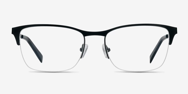 Time Noir Métal Montures de lunettes de vue
