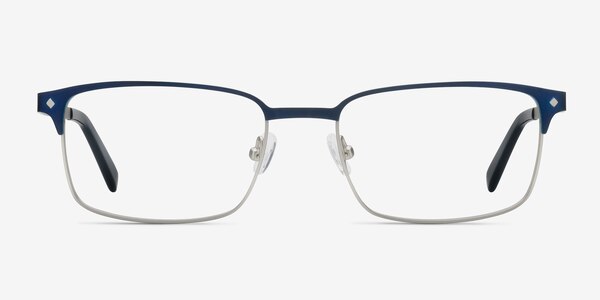 Normandy Navy Metal Eyeglass Frames