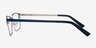 Normandy Navy MetalEyeglass Frames from EyeBuyDirect, Side View