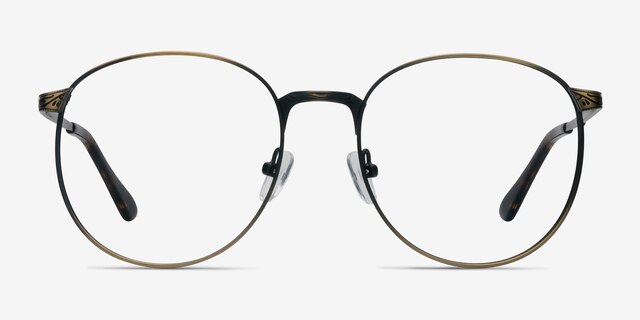 Lotus Bronze MétalMontures de lunettes de vue d'EyeBuyDirect, Vue de Face