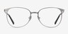 Twisted Silver MetalEyeglass Frames from EyeBuyDirect, Front View