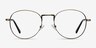 Shanghai Bronze MetalEyeglass Frames from EyeBuyDirect, Front View