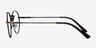 Shanghai Bronze MetalEyeglass Frames from EyeBuyDirect, Side View