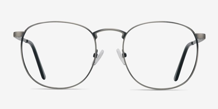 St Michel Gunmetal Metal Eyeglass Frames from EyeBuyDirect