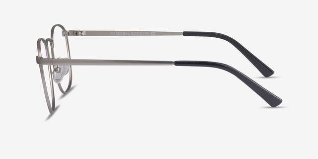 St Michel Argenté MétalMontures de lunettes de vue d'EyeBuyDirect, Vue de Côté