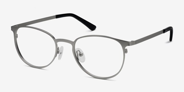 Joan Silver MetalEyeglass Frames from EyeBuyDirect, Angle View