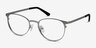 Joan Silver MetalEyeglass Frames from EyeBuyDirect, Angle View