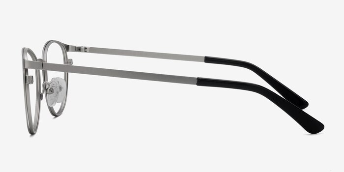 Joan Silver Metal Eyeglass Frames from EyeBuyDirect