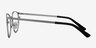 Joan Silver MetalEyeglass Frames from EyeBuyDirect, Side View