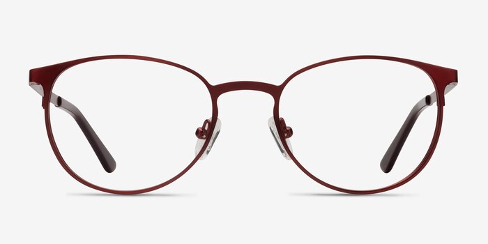 Joan Red Metal Eyeglass Frames from EyeBuyDirect