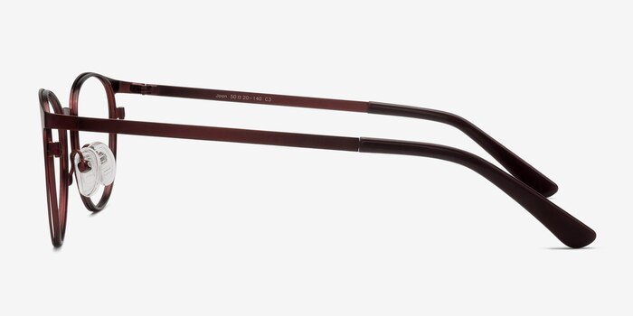 Joan Red Metal Eyeglass Frames from EyeBuyDirect