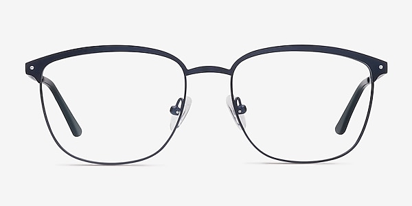 Lightbeam Navy Metal Eyeglass Frames