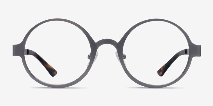 Afternoon Gunmetal Metal Eyeglass Frames from EyeBuyDirect