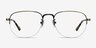 Ritual Bronze MetalEyeglass Frames from EyeBuyDirect, Front View