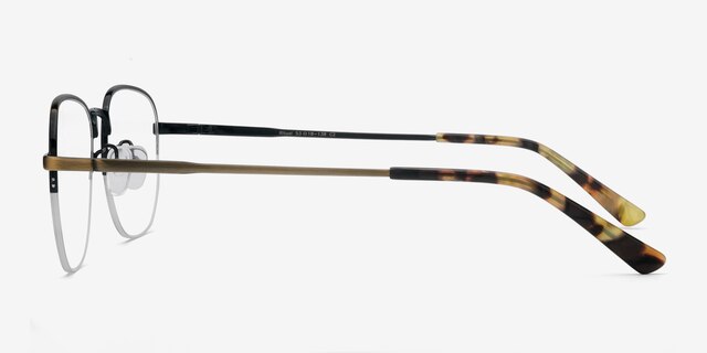 Ritual Bronze MetalEyeglass Frames from EyeBuyDirect, Side View