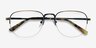 Ritual Bronze MetalEyeglass Frames from EyeBuyDirect, Closed View