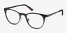 Lyrics Stainless Steel & Tortoise MetalEyeglass Frames from EyeBuyDirect, Angle View