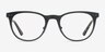 Lyrics Black MetalEyeglass Frames from EyeBuyDirect, Front View
