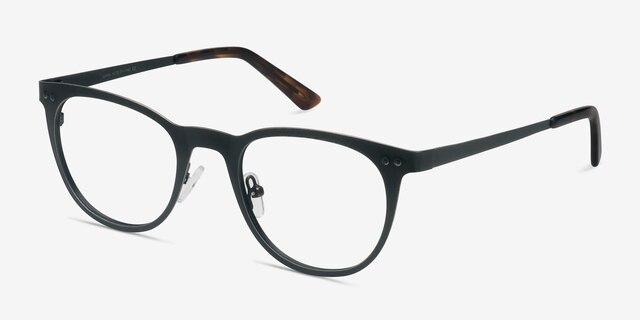 Lyrics Black MetalEyeglass Frames from EyeBuyDirect, Angle View