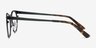 Lyrics Black MetalEyeglass Frames from EyeBuyDirect, Side View