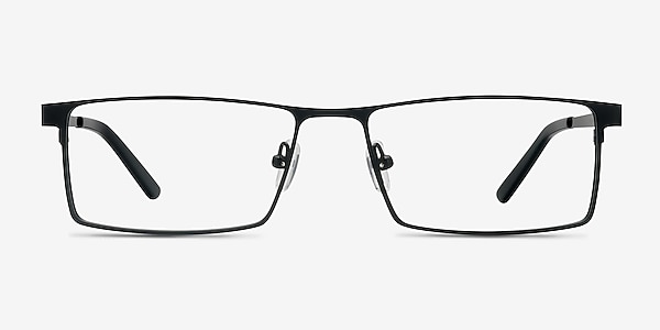 Herald Black Metal Eyeglass Frames