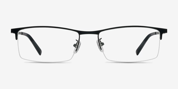 Vega Black Metal Eyeglass Frames