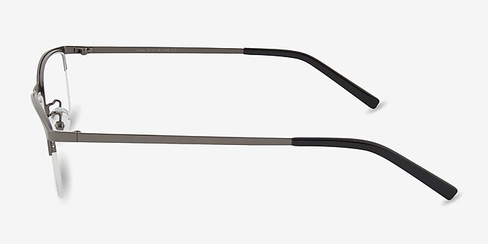 Vega Gunmetal Metal Eyeglass Frames from EyeBuyDirect