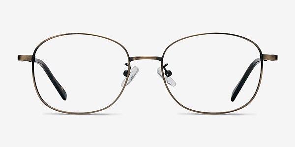 Behold Bronze Métal Montures de lunettes de vue