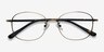 Behold Bronze MetalEyeglass Frames from EyeBuyDirect, Closed View