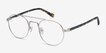 Lock Light Golden MetalEyeglass Frames from EyeBuyDirect, Angle View