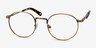Circus Bronze MetalEyeglass Frames from EyeBuyDirect, Angle View