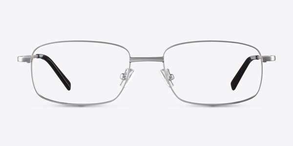 Bryce Silver Metal Eyeglass Frames