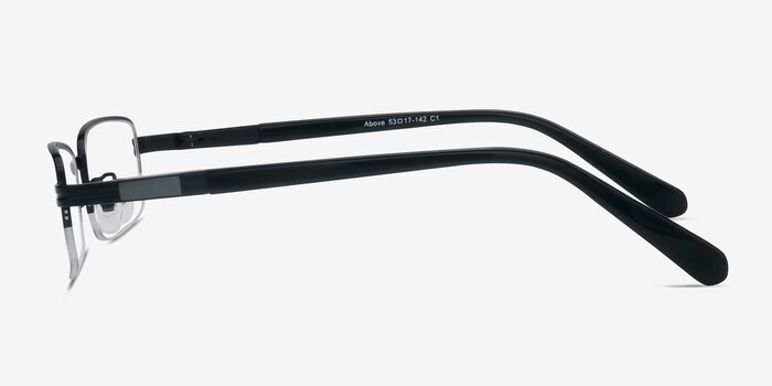 Above Black Metal Eyeglass Frames from EyeBuyDirect