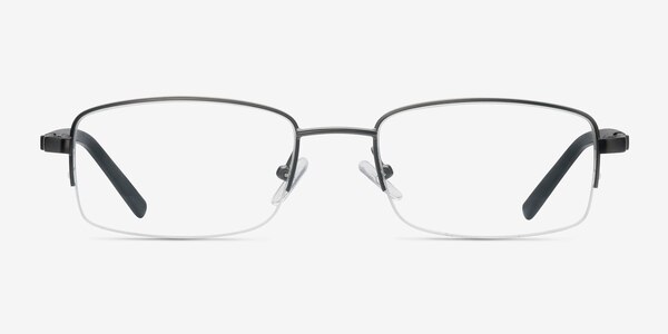 Hiro Gunmetal Metal Eyeglass Frames