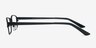 Thomas Black MetalEyeglass Frames from EyeBuyDirect, Side View