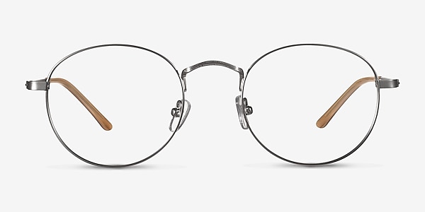Cupertino  Silver  Metal Eyeglass Frames