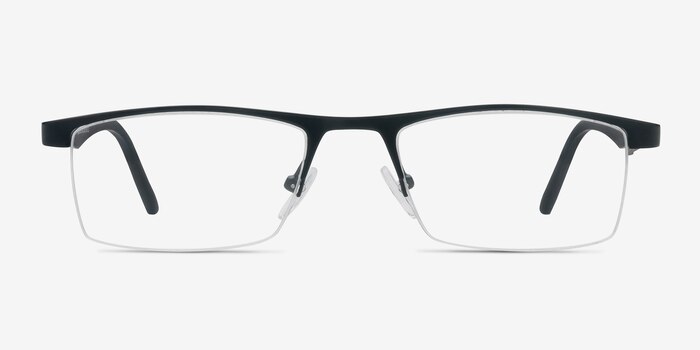 Singapore Black Metal Eyeglass Frames from EyeBuyDirect