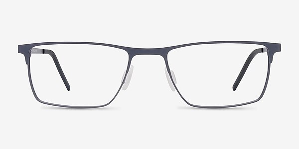 SAK350 Gray Metal Eyeglass Frames