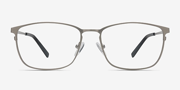 Calm Gunmetal Metal Eyeglass Frames