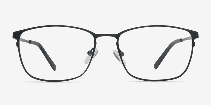 Calm Noir Métal Montures de lunettes de vue d'EyeBuyDirect