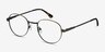 Belleville Bronze MetalEyeglass Frames from EyeBuyDirect, Angle View