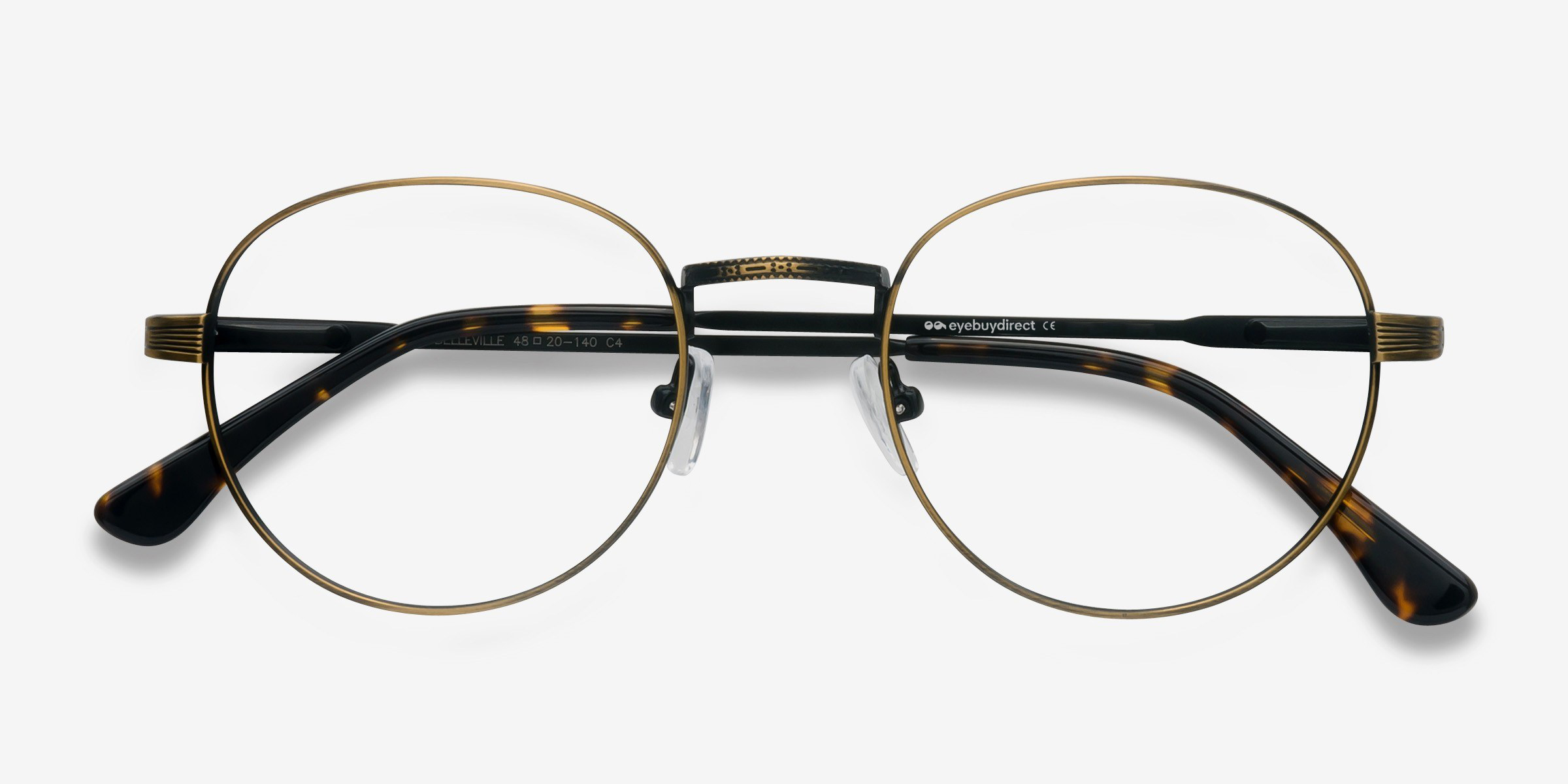 Belleville Oval Bronze Full Rim Eyeglasses Eyebuydirect