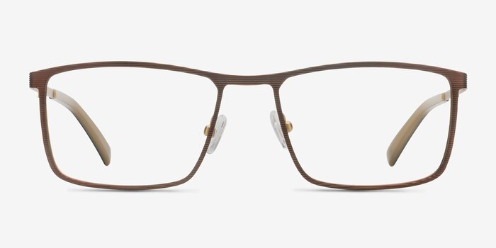 MOD-B1736 Brun Métal Montures de lunettes de vue d'EyeBuyDirect