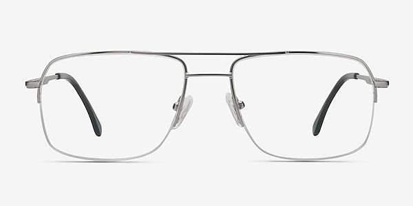 Tux Silver Metal Eyeglass Frames