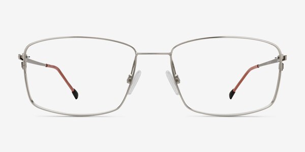 Balance Silver Metal Eyeglass Frames